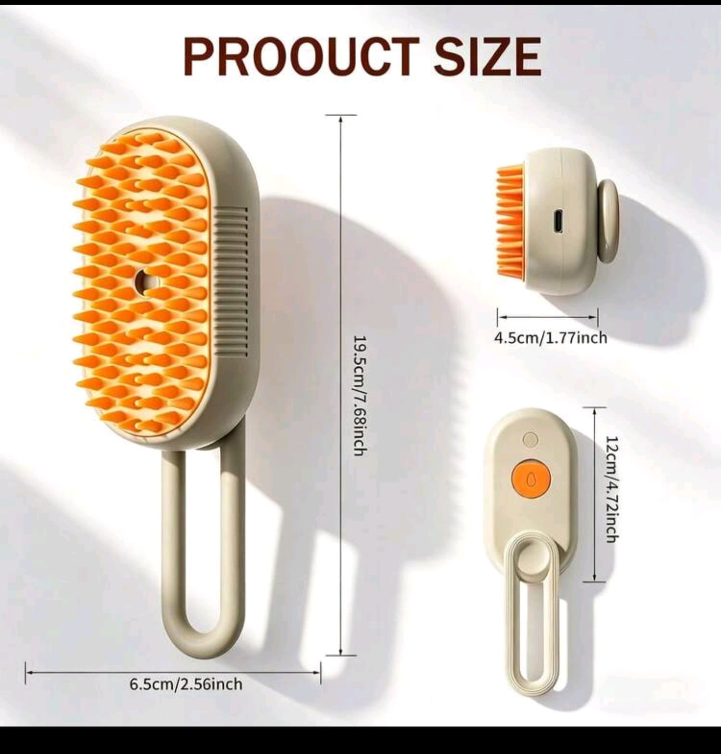 MistBrush | מברשת אדים/ספריי 3 ב-1 לחתולים וכלבים