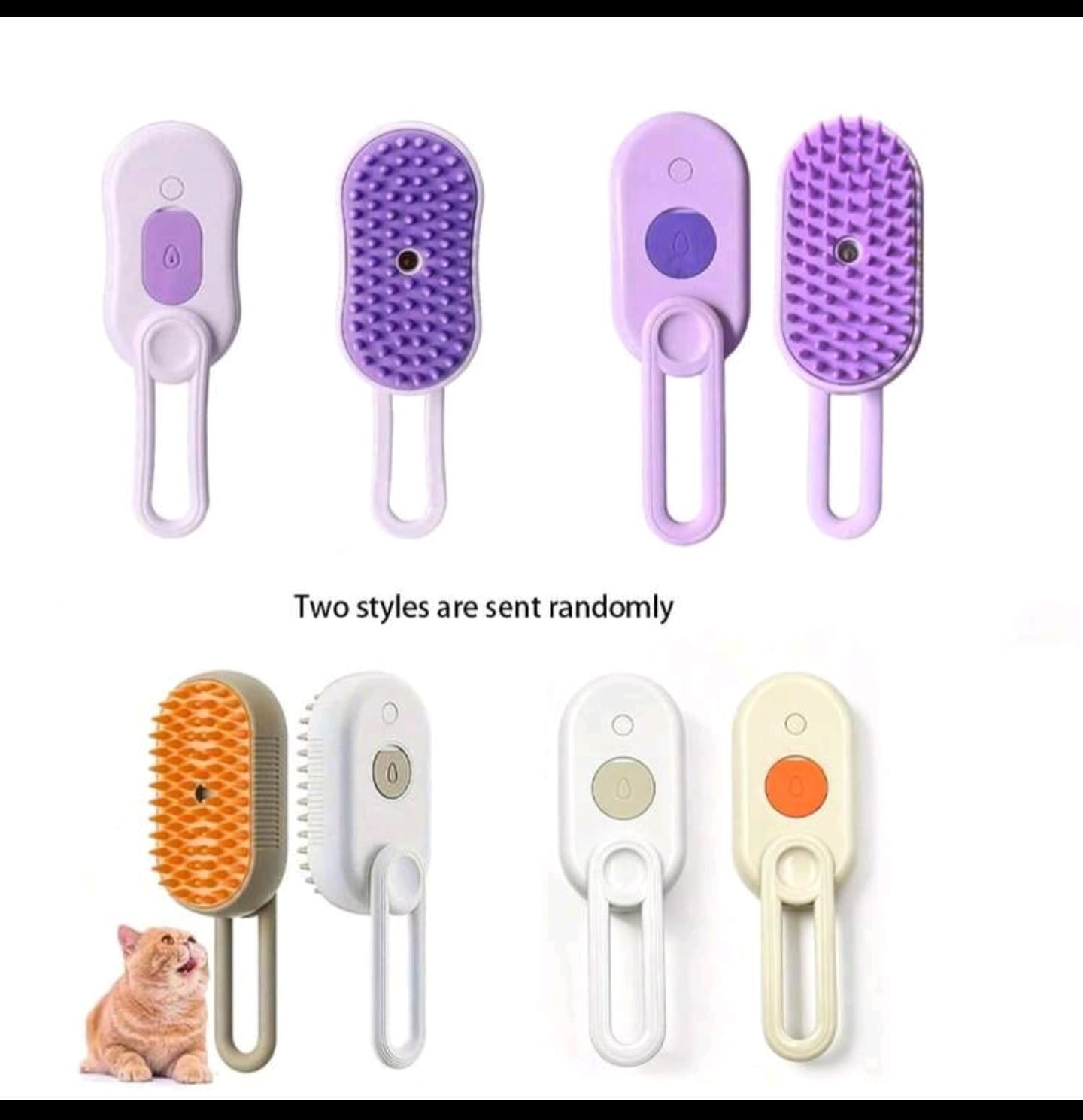 MistBrush | מברשת אדים/ספריי 3 ב-1 לחתולים וכלבים