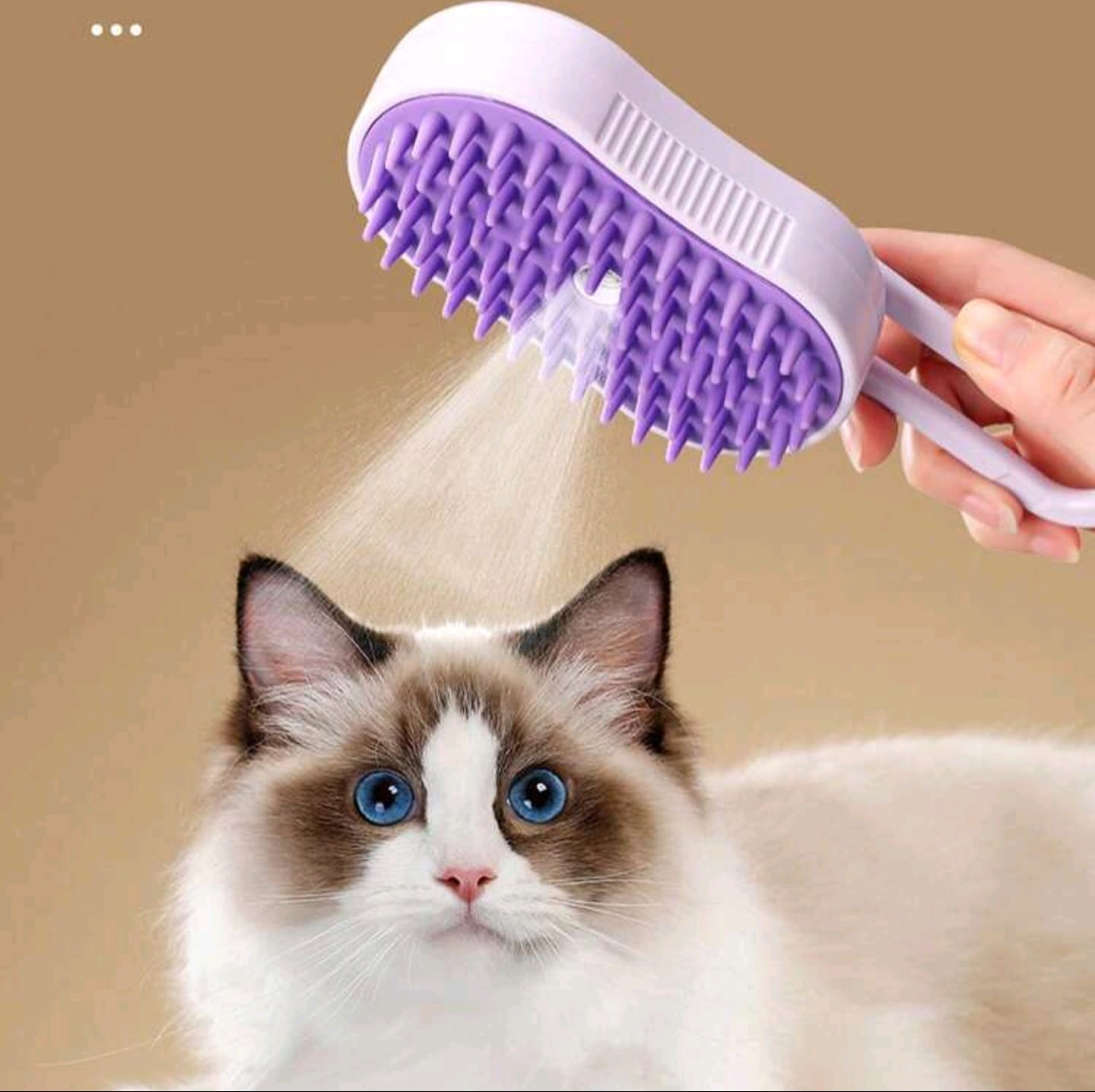 MistBrush | מברשת אדים/ספריי 3 ב-1 לחתולים וכלבים