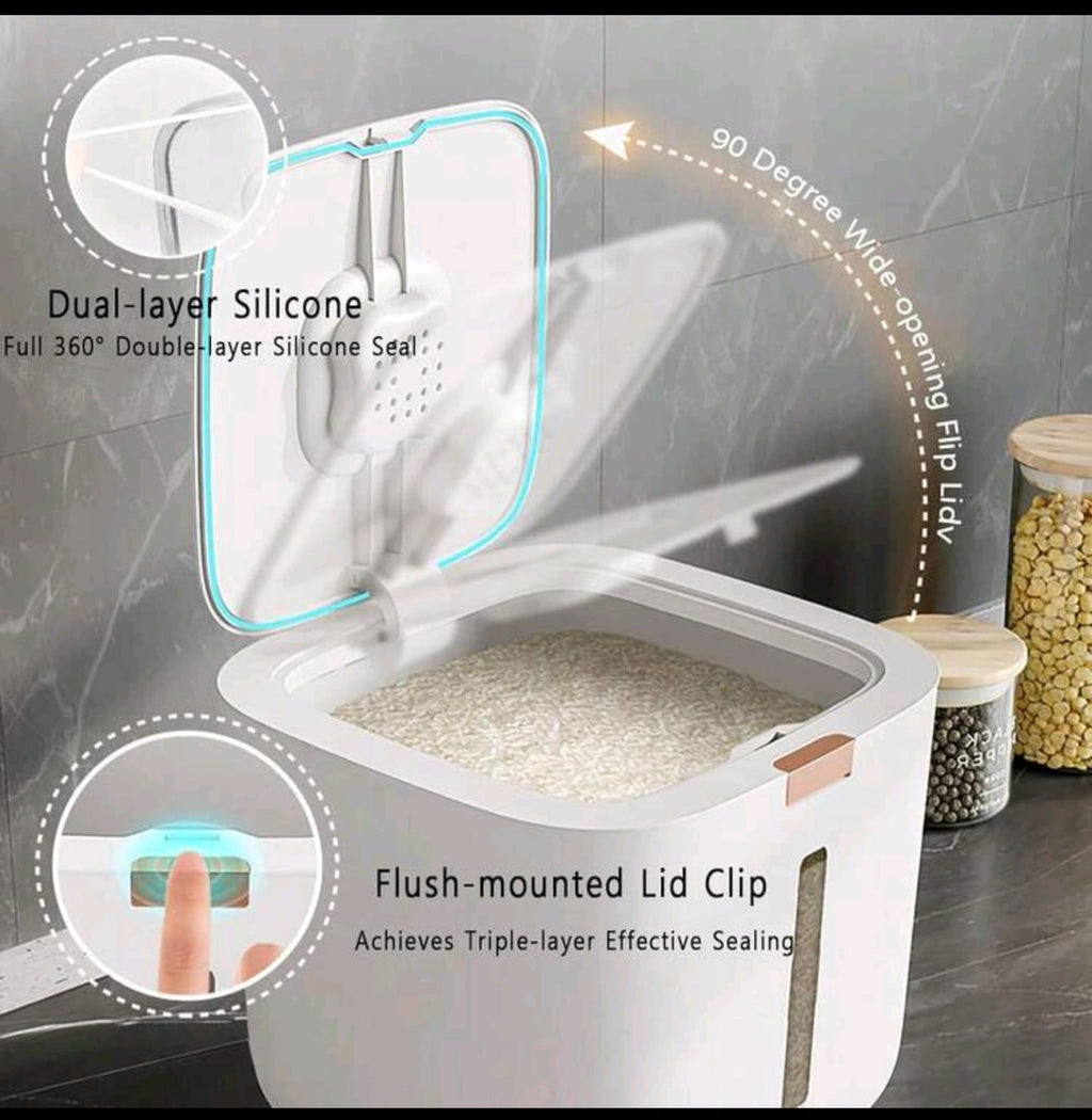 FoodGuard | מיכל אחסון אטום לאוכל לחתולים וכלבים